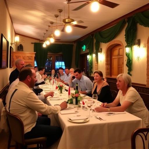 Evento di beneficenza organizzato dalla Trattoria del Sole per la comunit&agrave; locale