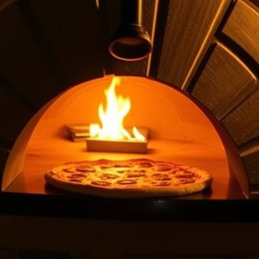Il nostro forno a legna tradizionale dove cuociamo le pizze