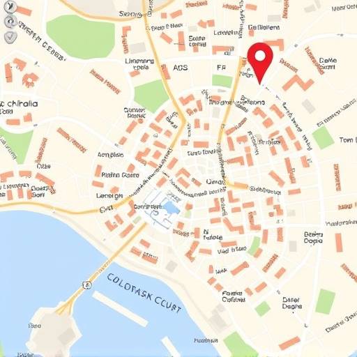 Mappa che indica la posizione della Trattoria del Sole a Trastevere, Roma