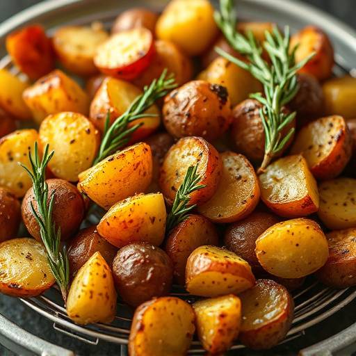 Patate al forno con rosmarino