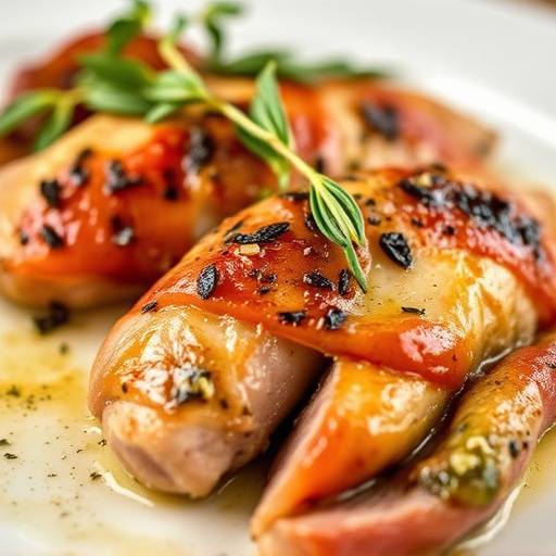 Saltimbocca alla romana con prosciutto e salvia