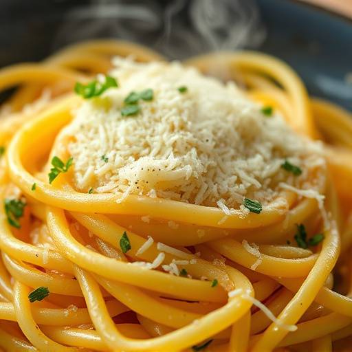 Un piatto fumante di spaghetti alla carbonara
